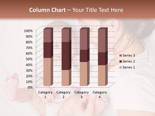 Looking Mama Childhood PowerPoint Template