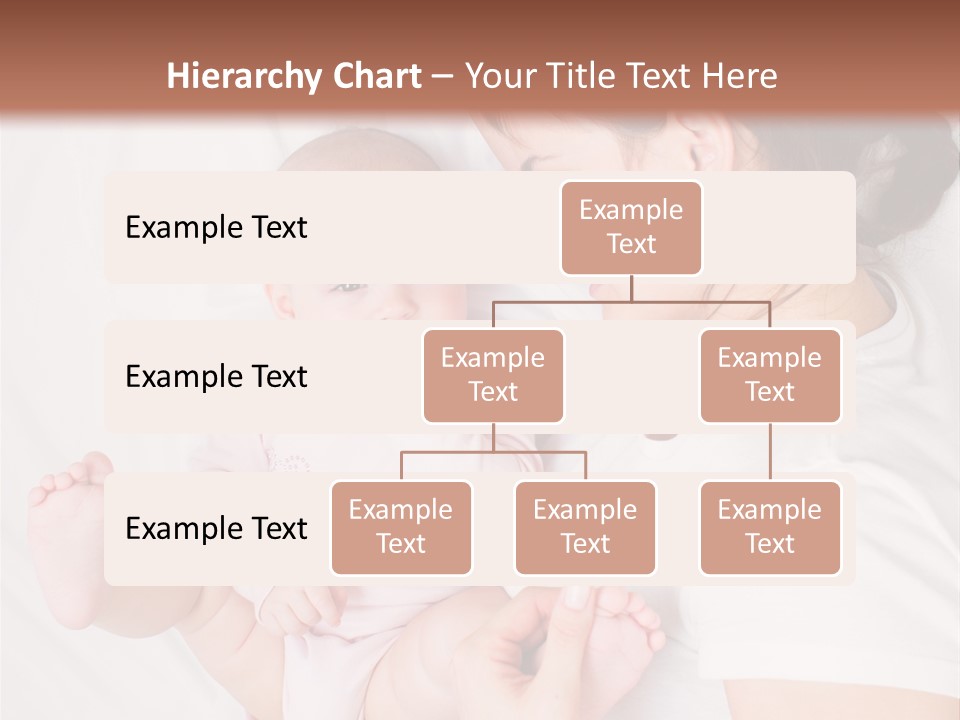 Looking Mama Childhood PowerPoint Template