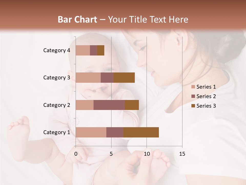 Looking Mama Childhood PowerPoint Template