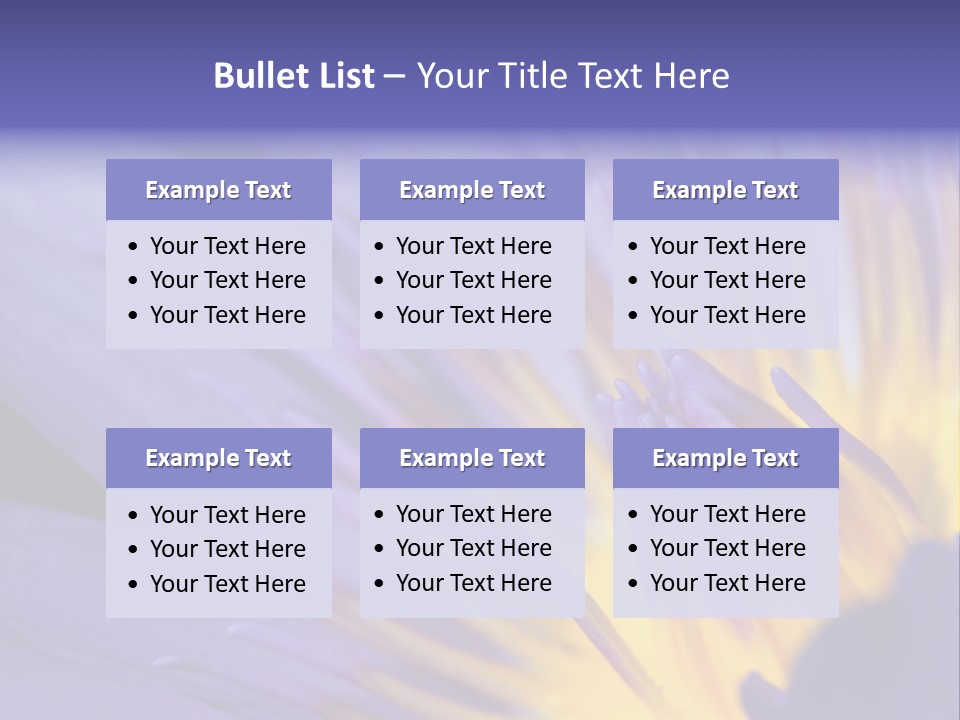 Floral Sign Flora PowerPoint Template