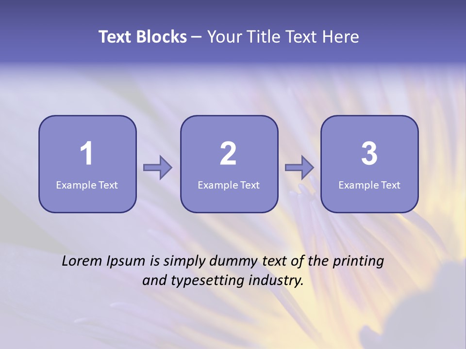 Floral Sign Flora PowerPoint Template