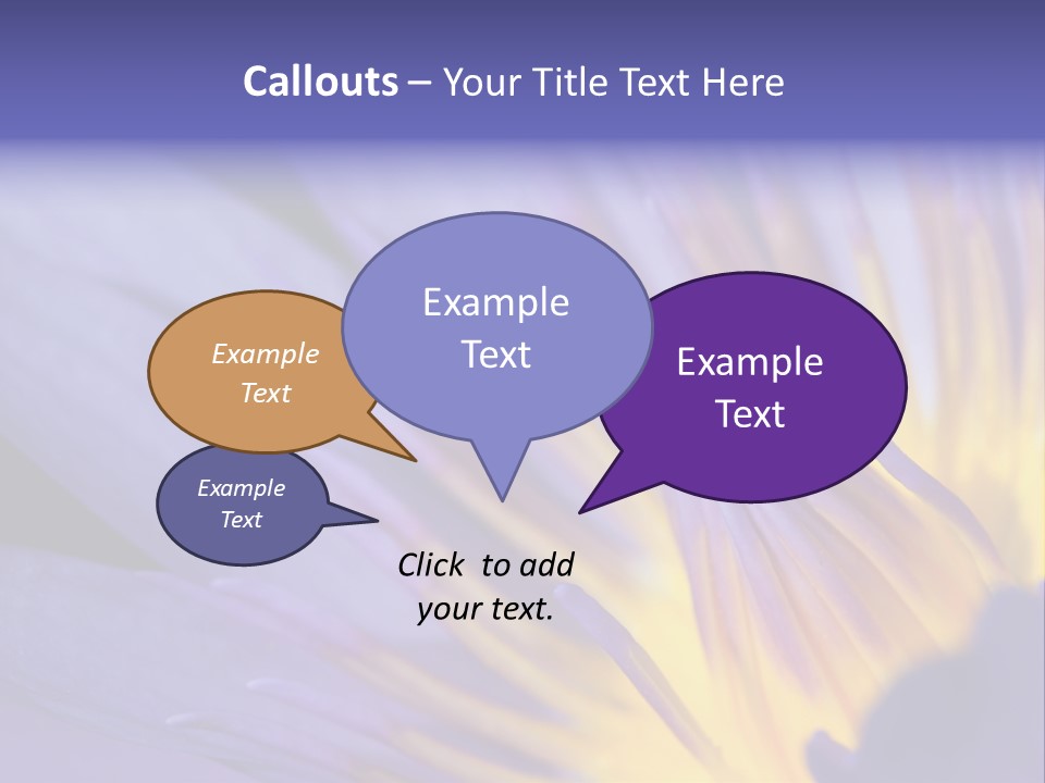 Floral Sign Flora PowerPoint Template