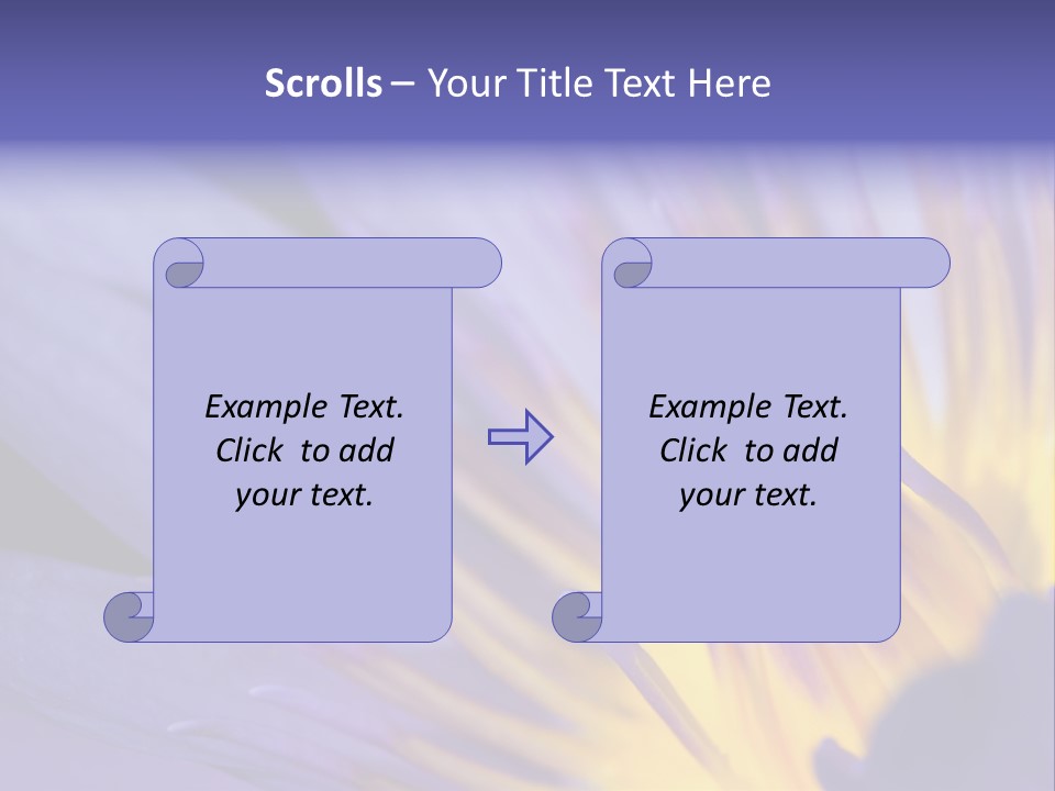 Floral Sign Flora PowerPoint Template