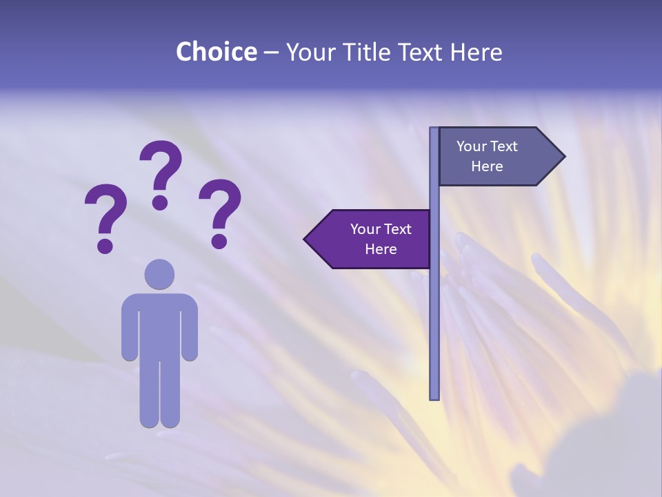 Floral Sign Flora PowerPoint Template