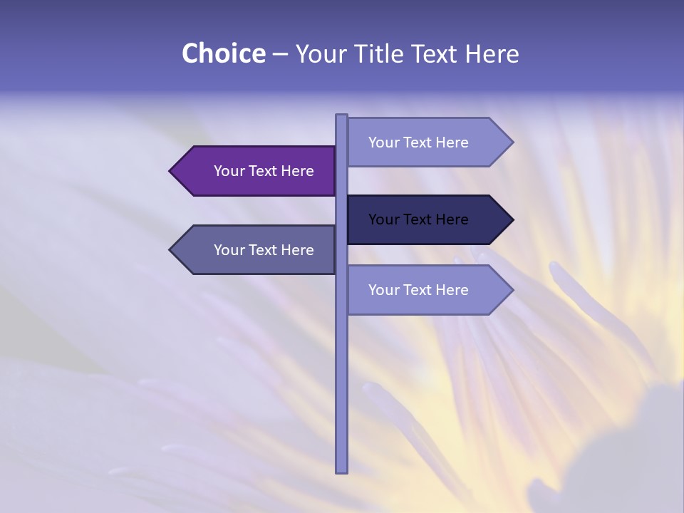 Floral Sign Flora PowerPoint Template