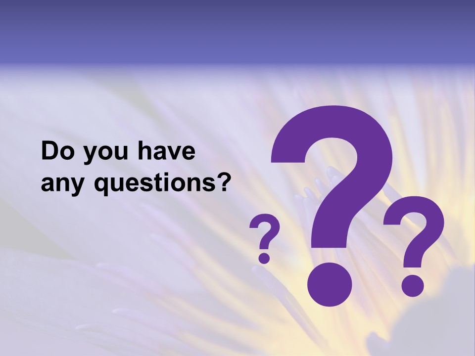 Floral Sign Flora PowerPoint Template