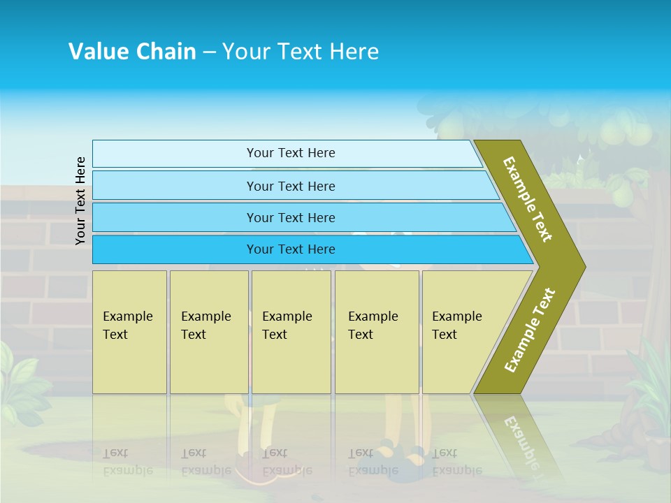 Color Kids Pears PowerPoint Template