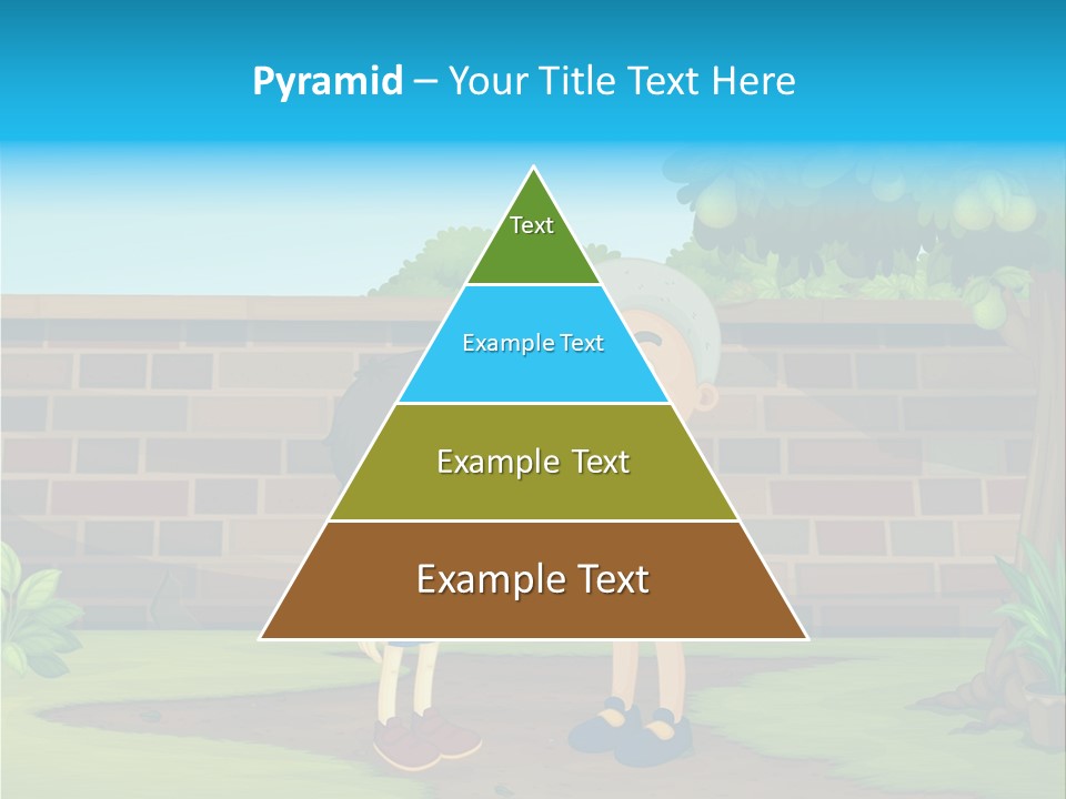 Color Kids Pears PowerPoint Template