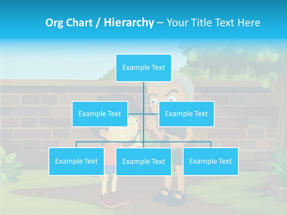 Color Kids Pears PowerPoint Template