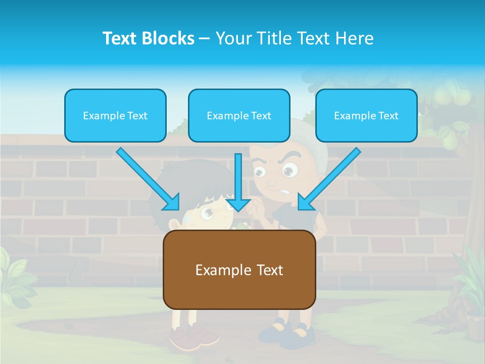 Color Kids Pears PowerPoint Template