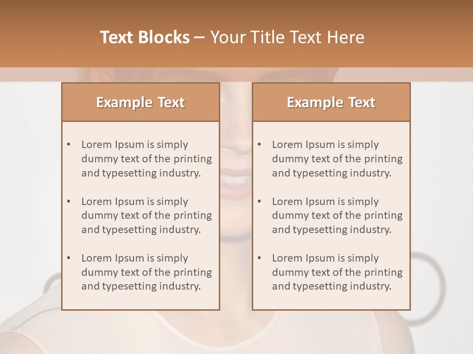 Person Popular Fame PowerPoint Template