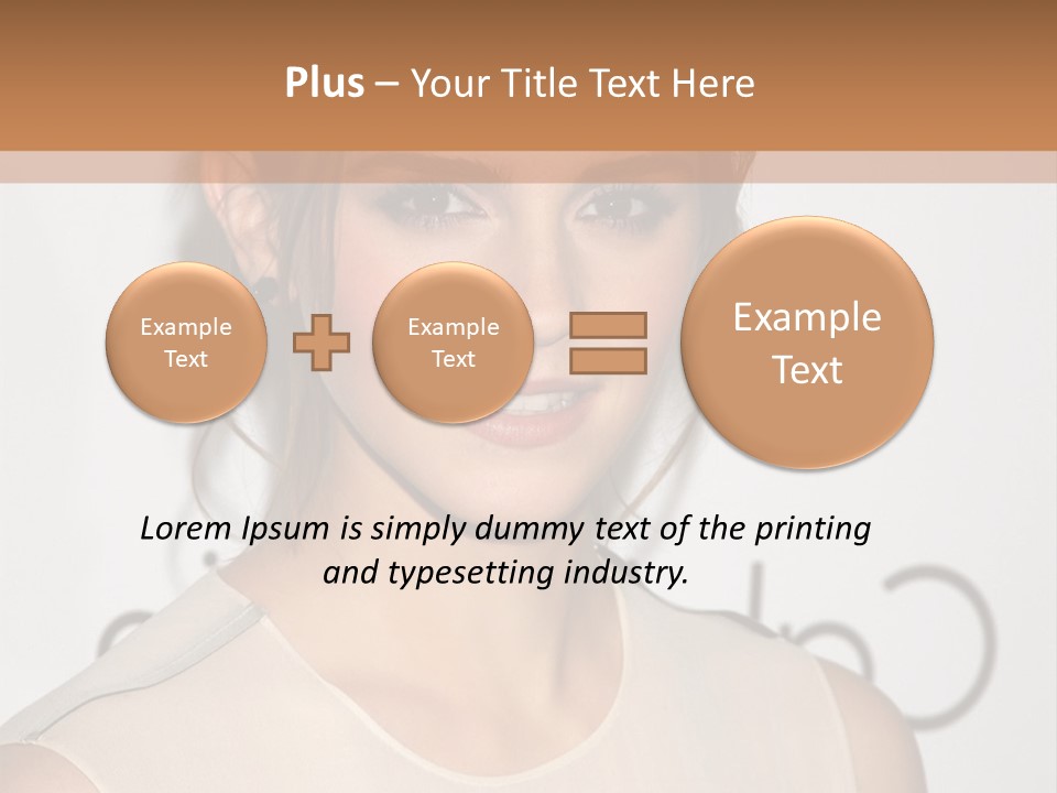 Person Popular Fame PowerPoint Template