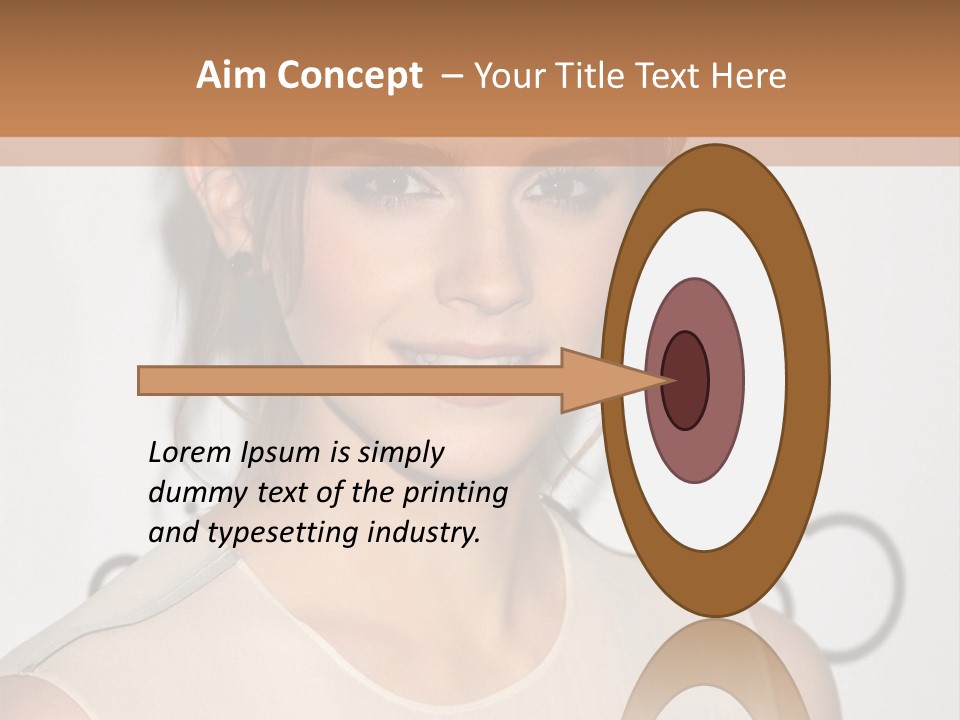 Person Popular Fame PowerPoint Template