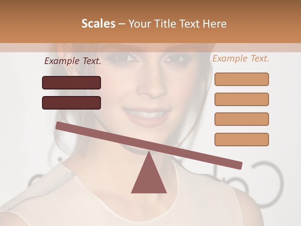 Person Popular Fame PowerPoint Template