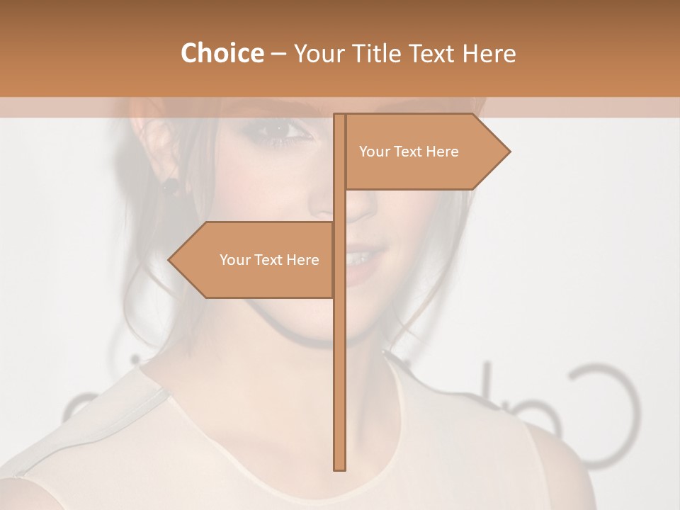 Person Popular Fame PowerPoint Template