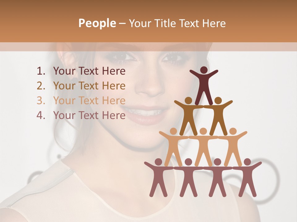 Person Popular Fame PowerPoint Template
