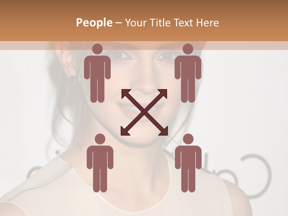Person Popular Fame PowerPoint Template