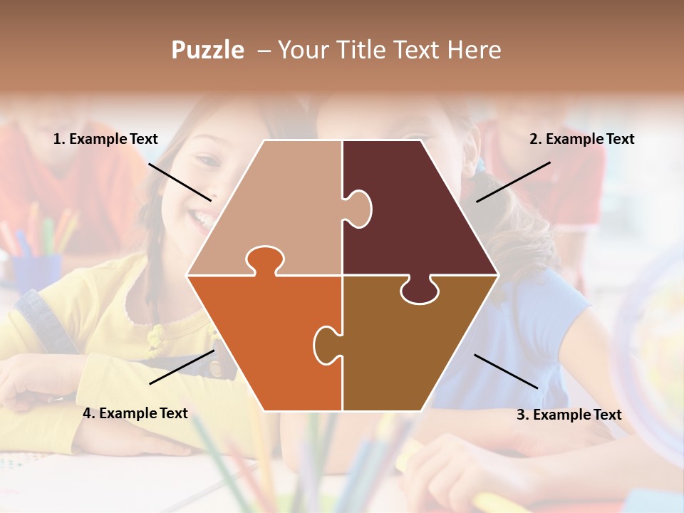 Friendly Youth School PowerPoint Template