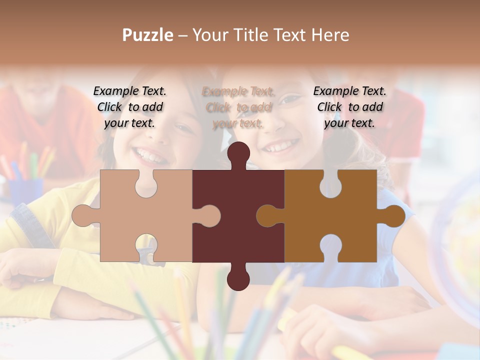 Friendly Youth School PowerPoint Template