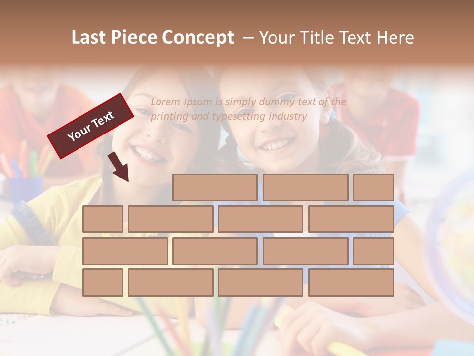 Friendly Youth School PowerPoint Template