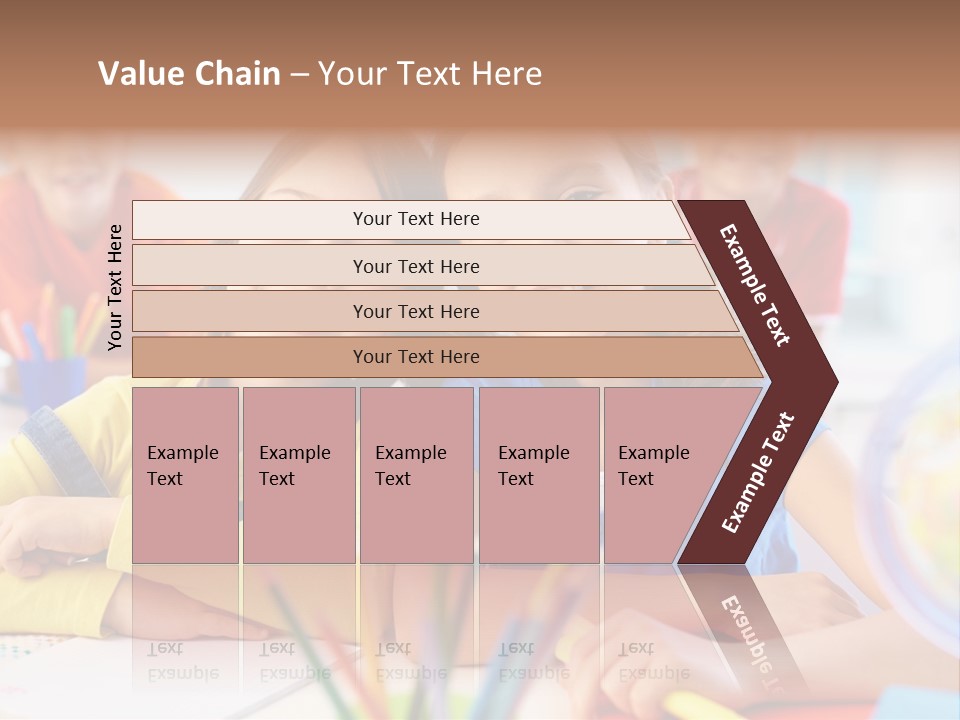Friendly Youth School PowerPoint Template