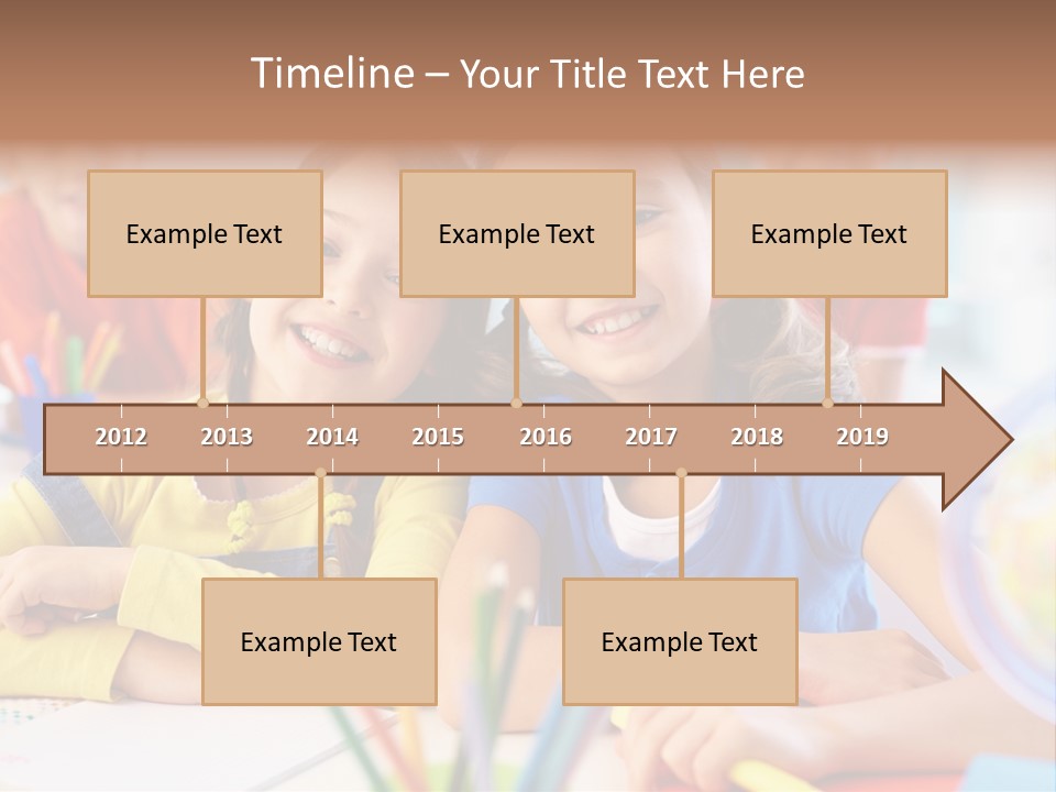 Friendly Youth School PowerPoint Template