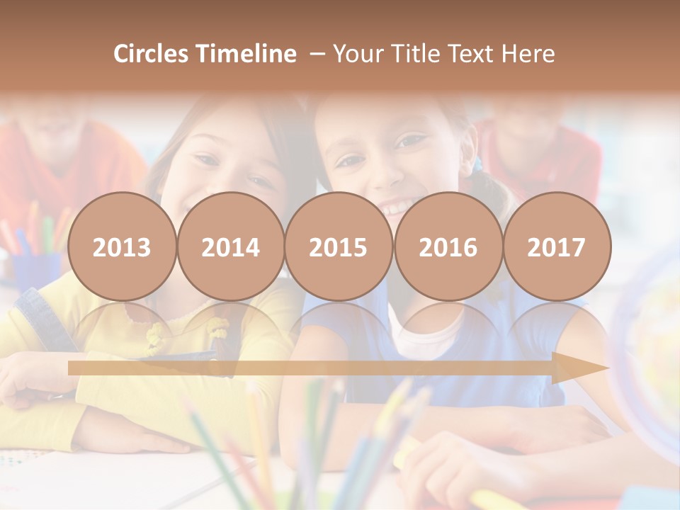 Friendly Youth School PowerPoint Template