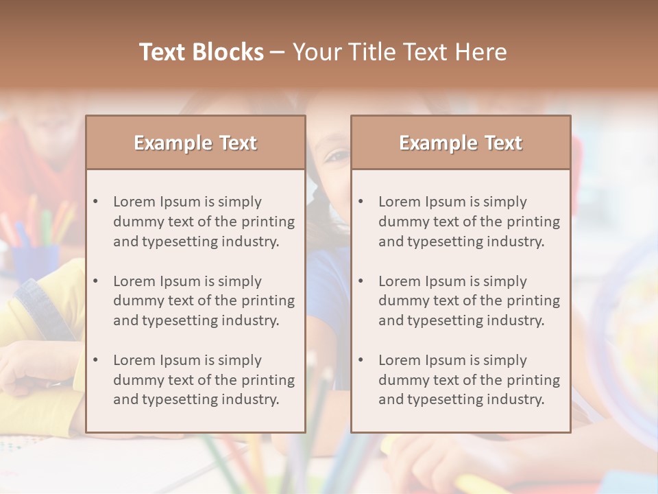 Friendly Youth School PowerPoint Template