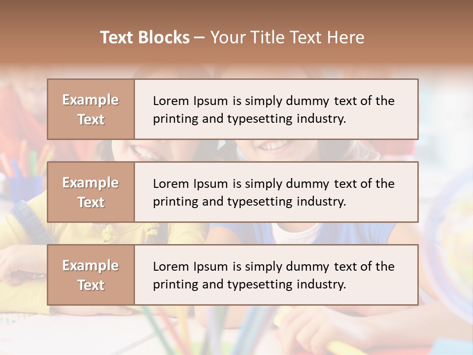 Friendly Youth School PowerPoint Template