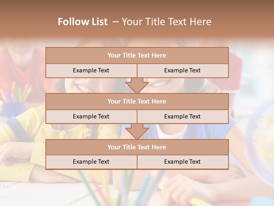 Friendly Youth School PowerPoint Template