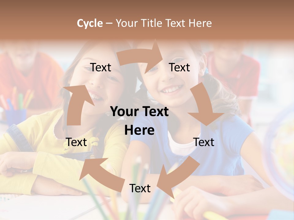 Friendly Youth School PowerPoint Template