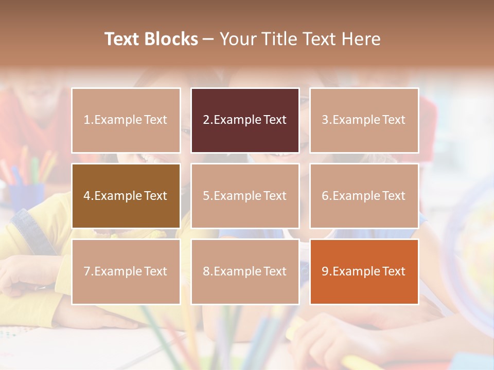Friendly Youth School PowerPoint Template