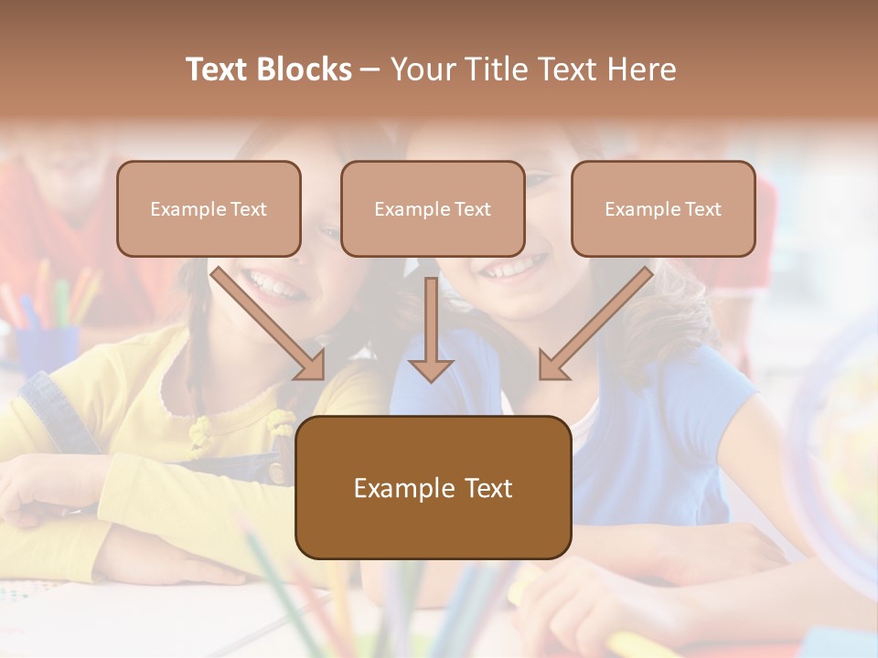 Friendly Youth School PowerPoint Template