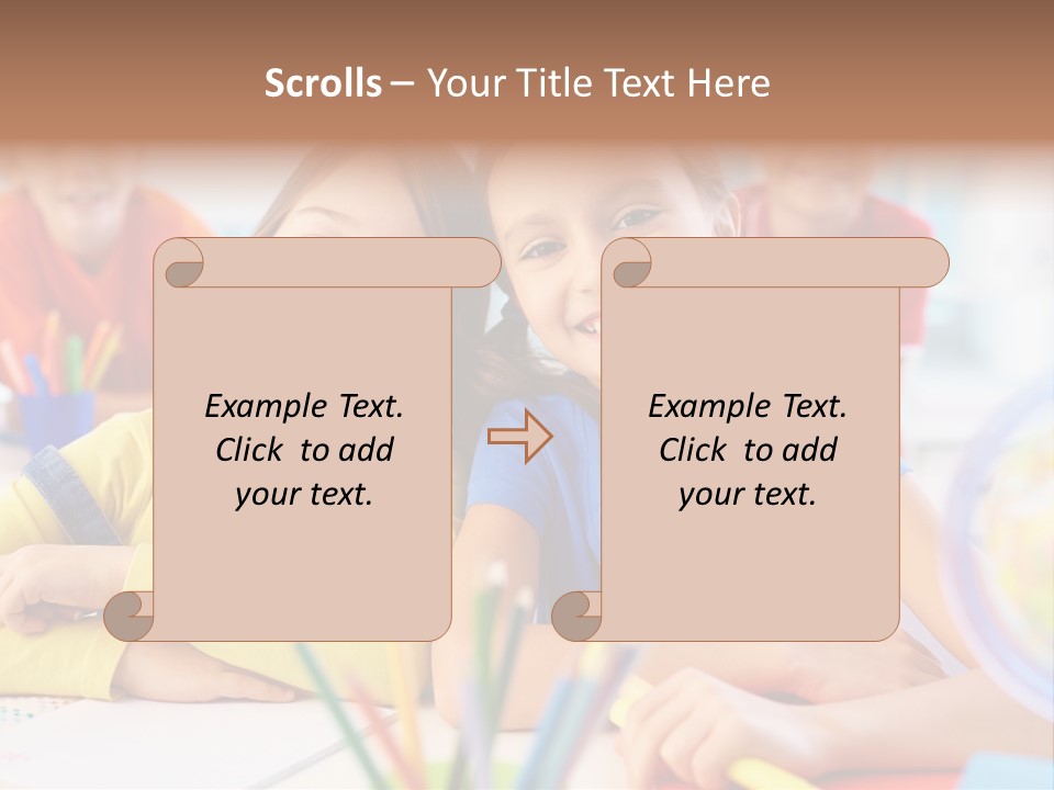 Friendly Youth School PowerPoint Template