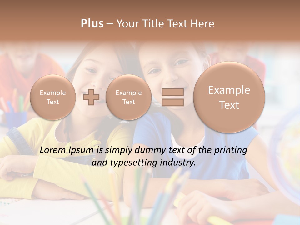 Friendly Youth School PowerPoint Template