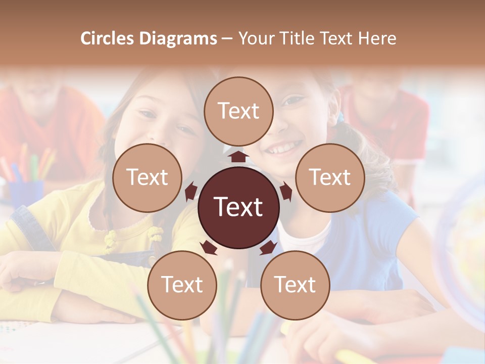 Friendly Youth School PowerPoint Template