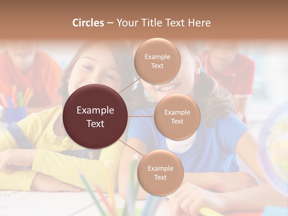 Friendly Youth School PowerPoint Template