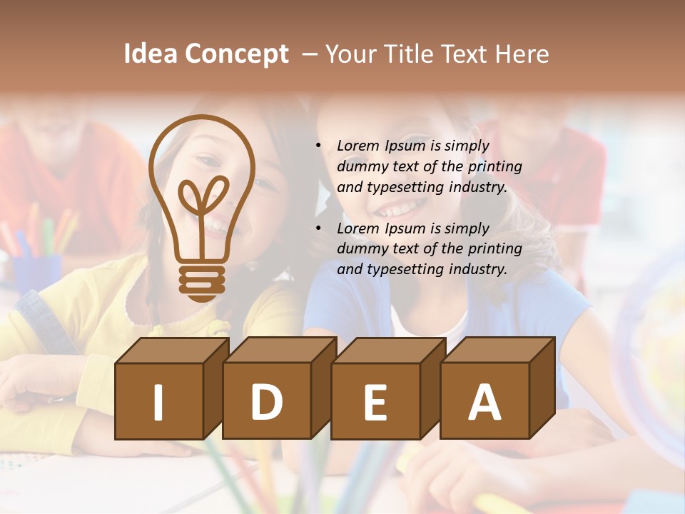 Friendly Youth School PowerPoint Template