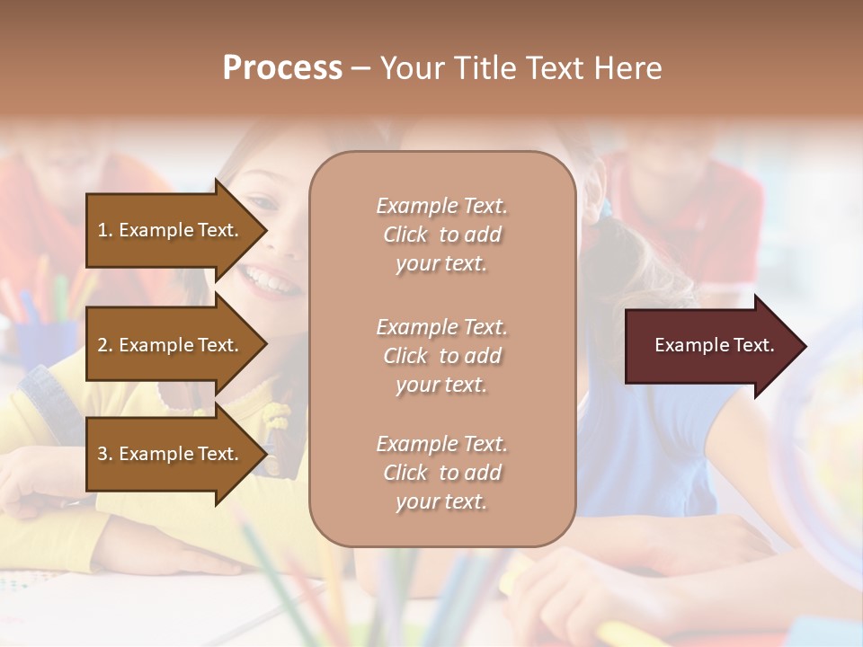 Friendly Youth School PowerPoint Template