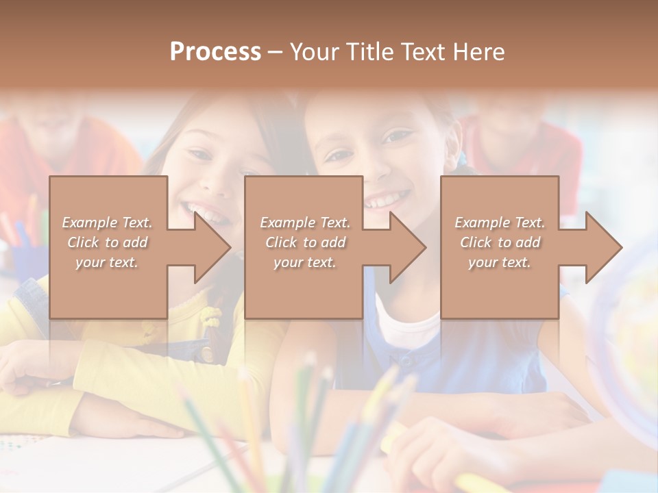 Friendly Youth School PowerPoint Template
