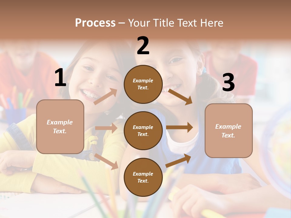 Friendly Youth School PowerPoint Template