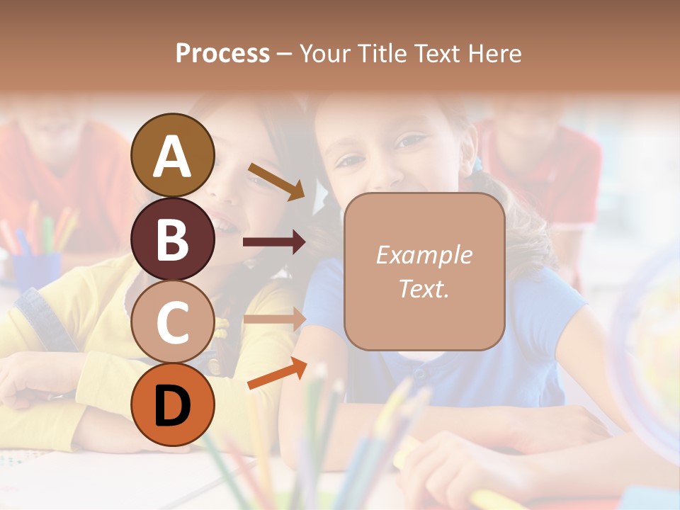 Friendly Youth School PowerPoint Template