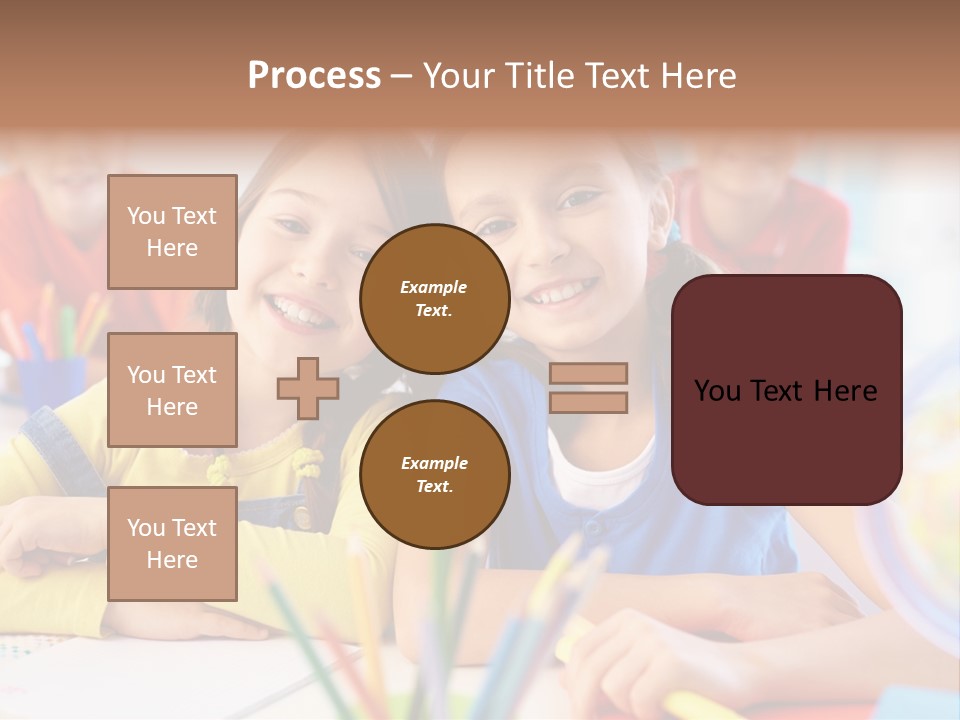 Friendly Youth School PowerPoint Template