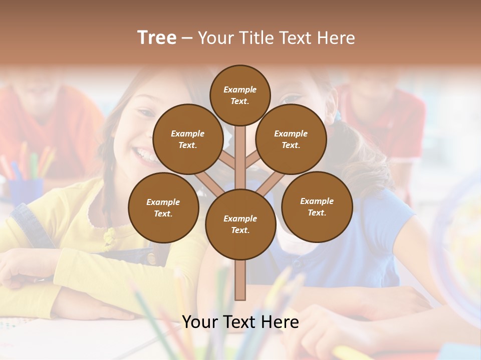Friendly Youth School PowerPoint Template