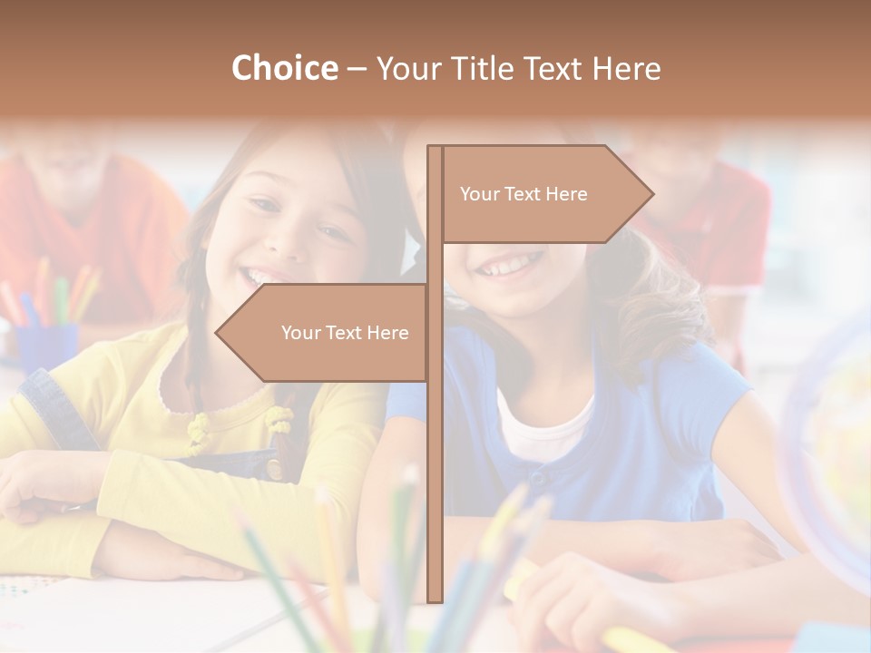 Friendly Youth School PowerPoint Template