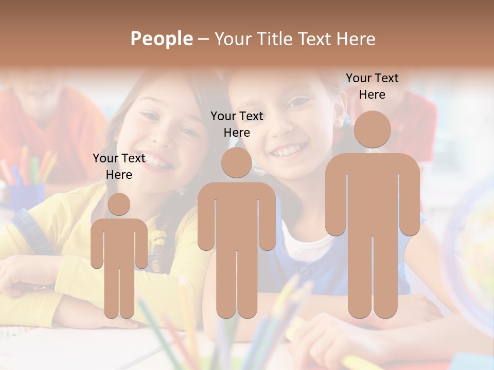 Friendly Youth School PowerPoint Template