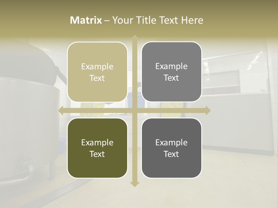 Gloves Mask Steel PowerPoint Template