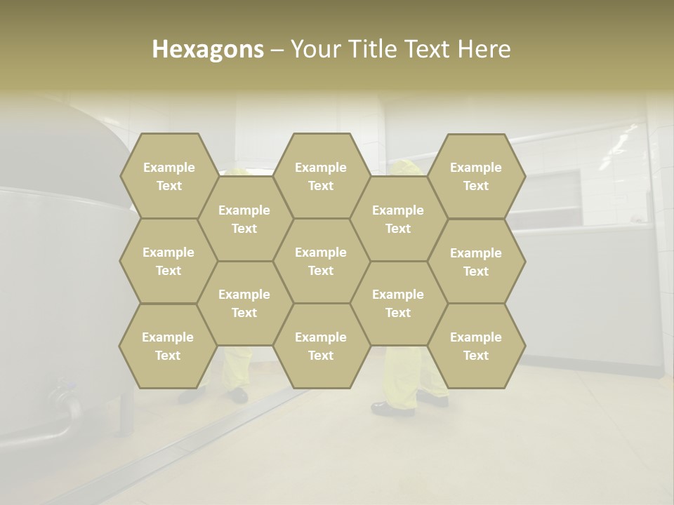 Gloves Mask Steel PowerPoint Template