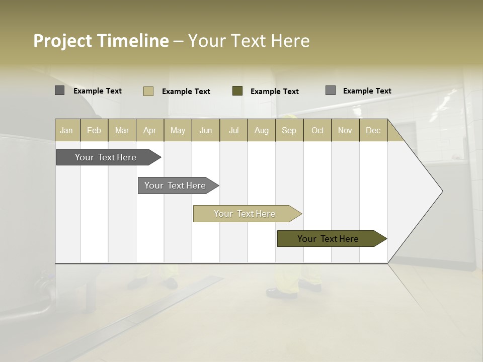 Gloves Mask Steel PowerPoint Template