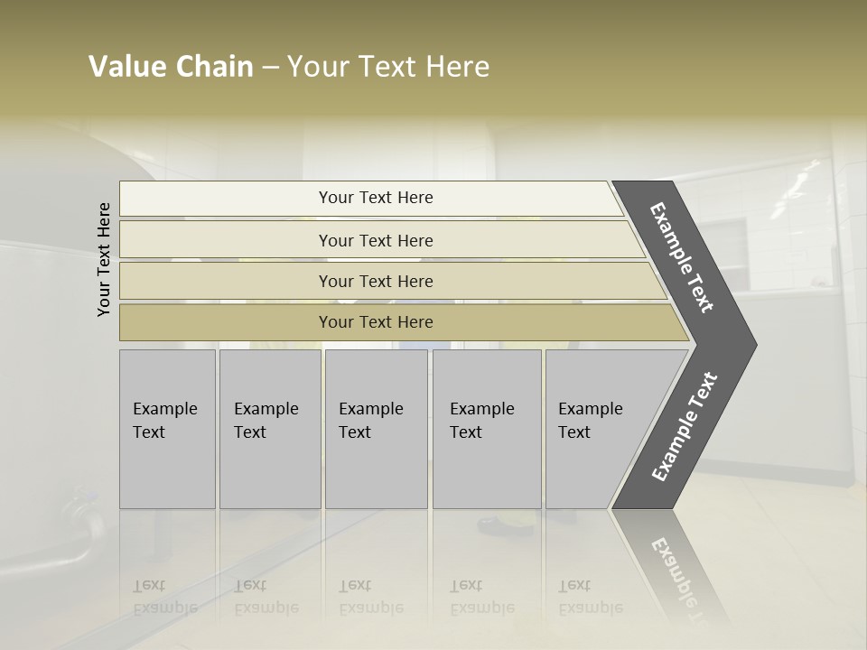 Gloves Mask Steel PowerPoint Template